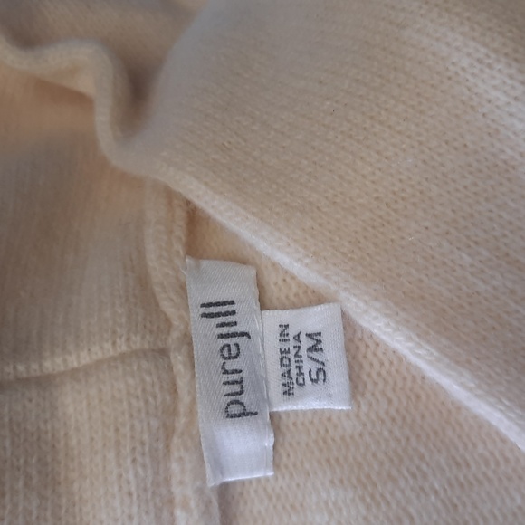 J. Jill "Pure Jill" Wool Blend Poncho-style Sweater, Size Small/Medium - Picture 7 of 7